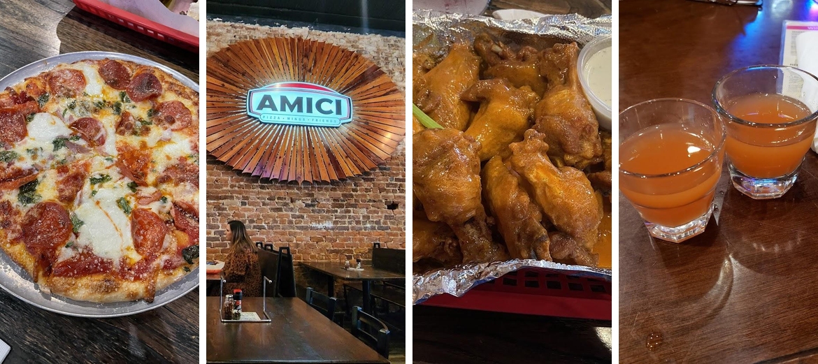 Amici Milledgeville Menu