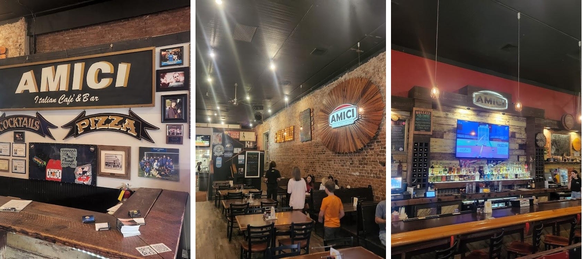 Amici Milledgeville Menu